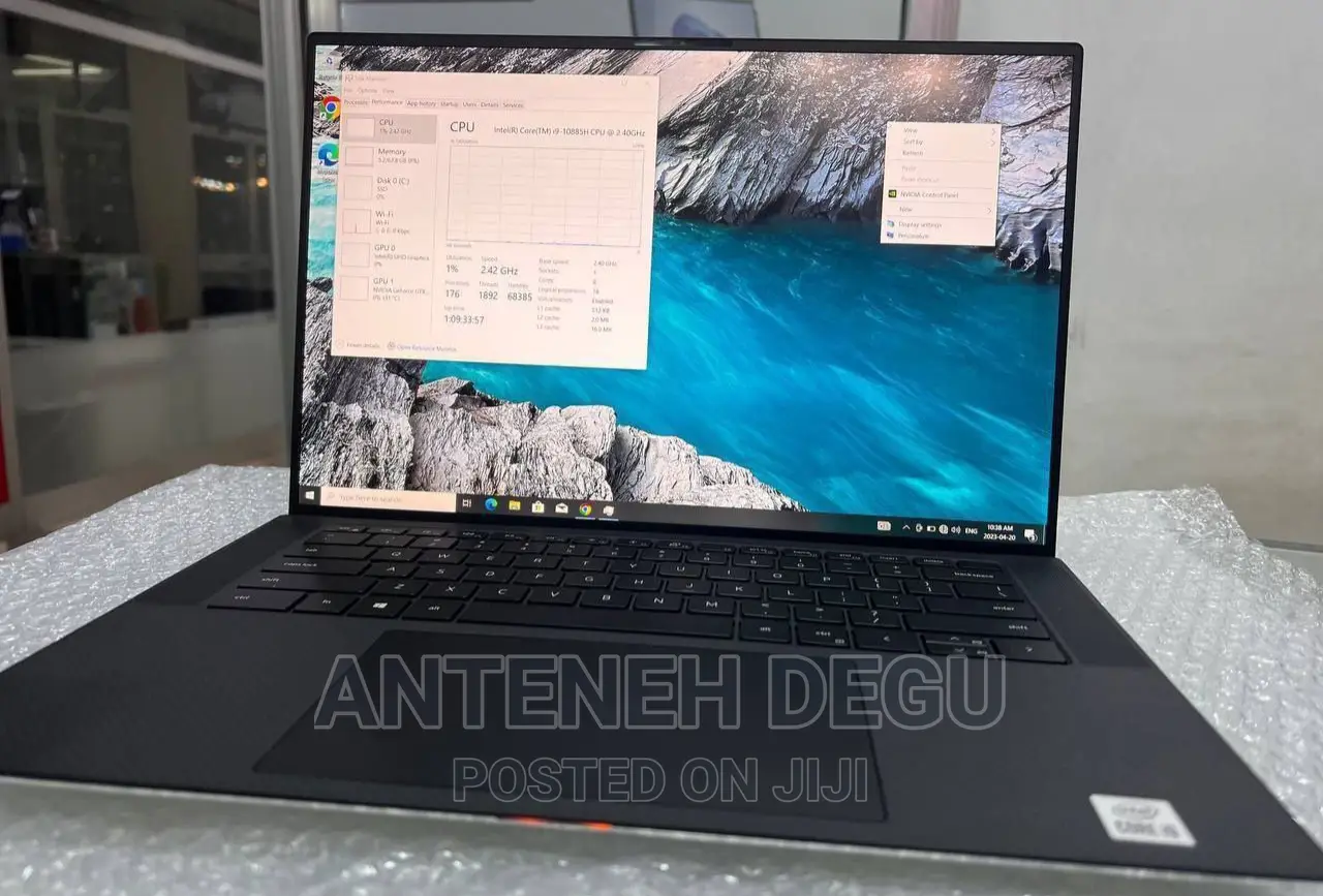 New Laptop Dell XPS 15 32GB Intel Core i7 SSD 1T