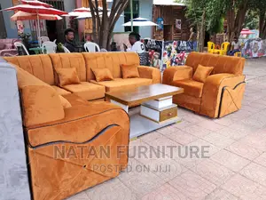 New L Shaped Sofa Withe a Good Quality and Coolers Choices