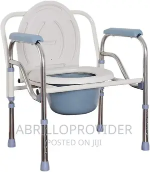 Elderly/Disabled Portable Adjustable CHAIR Stainless Commode