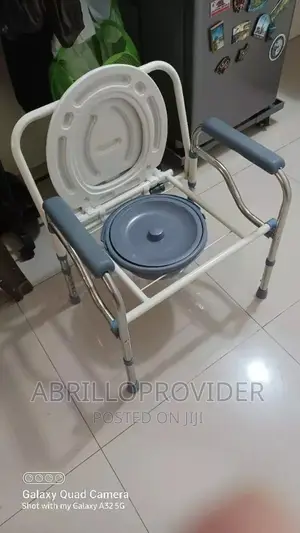 Easylife Commode Chair With Height Adjustment,
*Toilet Chair