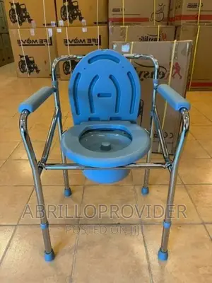 Eldery Commode Chair/Medical Chair/Almunium Adjustable Chair