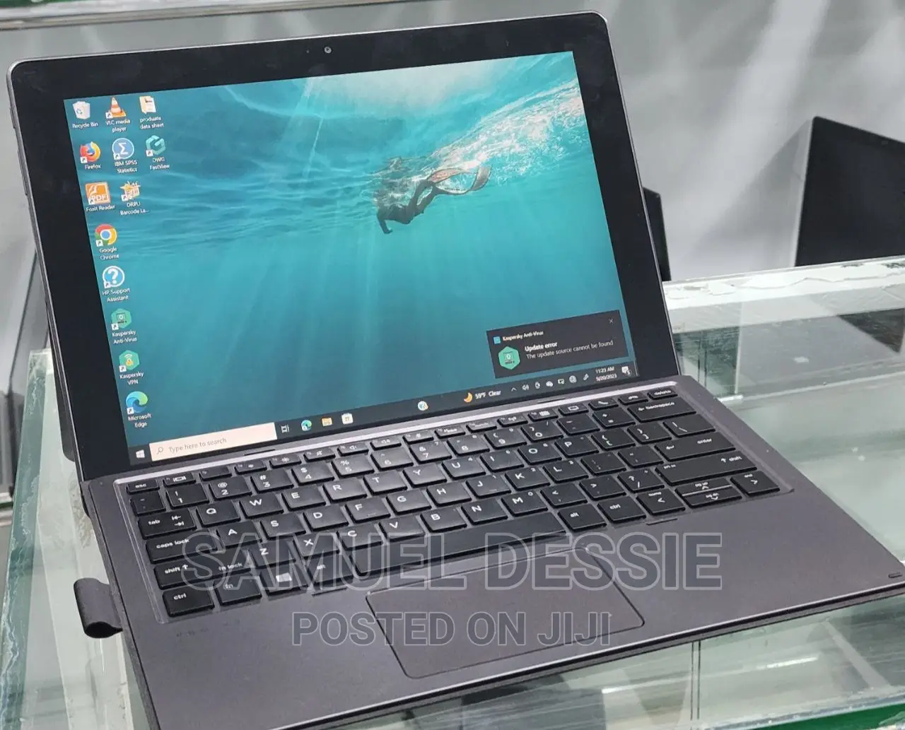 New Laptop HP X2 8GB SSD 256GB