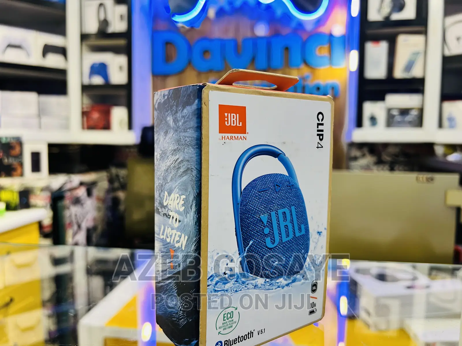 JBL Clip 4 Eco - Ultra-Portable Waterproof Speaker