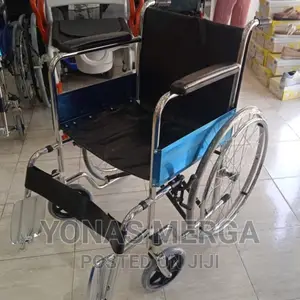 133kg Manual-Wheel Chair With Footrest _Wheelchair/