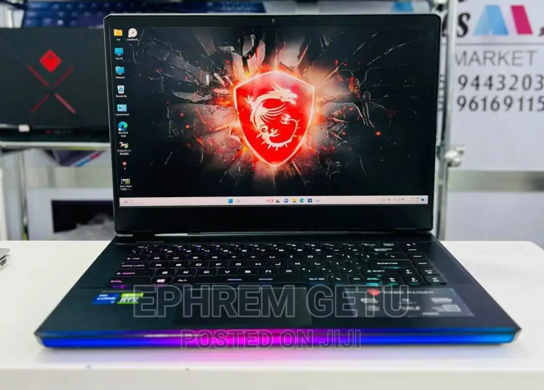 New Laptop MSI Pulse GL66 16GB Intel Core I7 SSD 1T