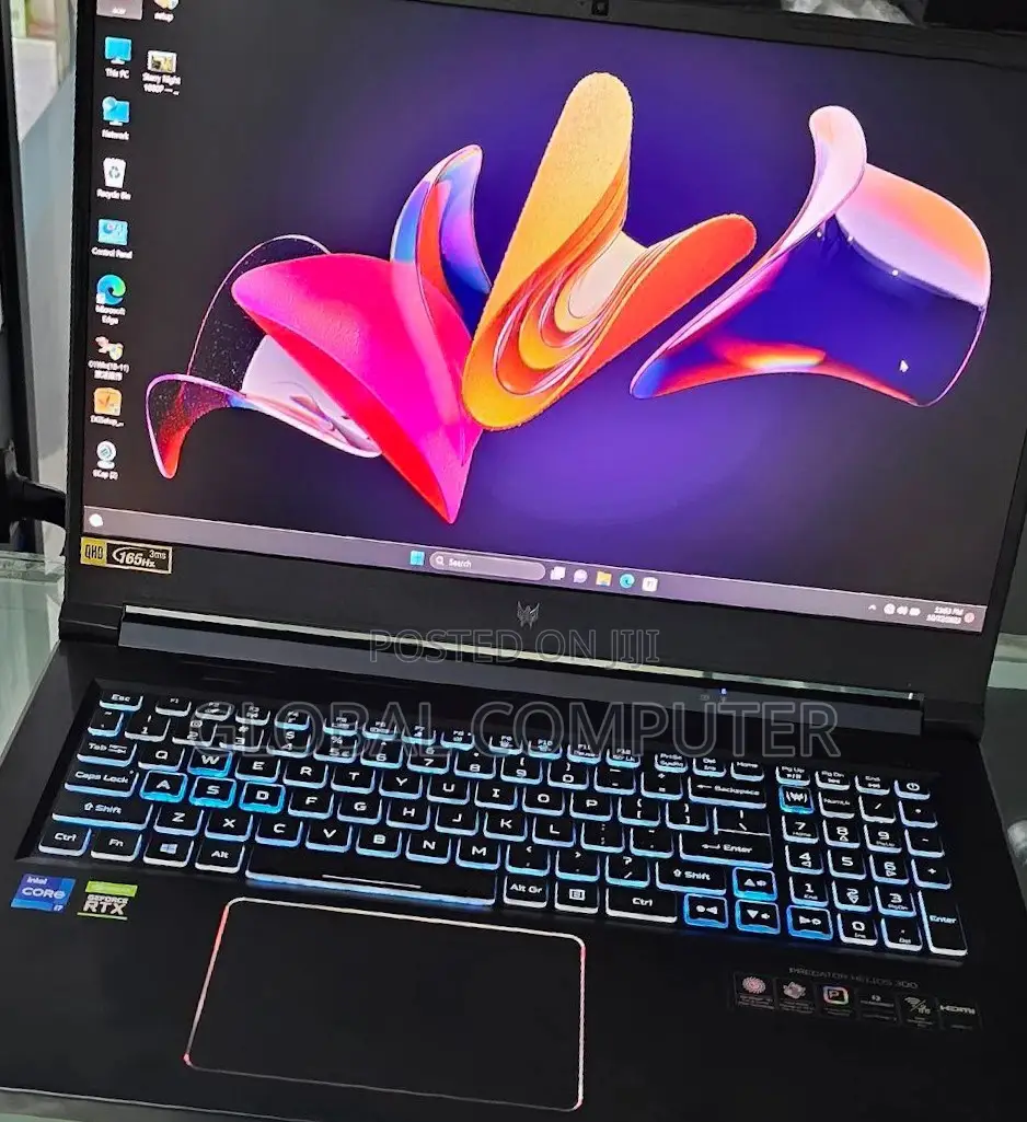 New Laptop Acer Predator Helios 300 16GB Intel Core I7 SSD 1T