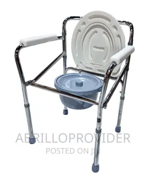 Over Toilet Aid Commode Chair With Toilet Seat