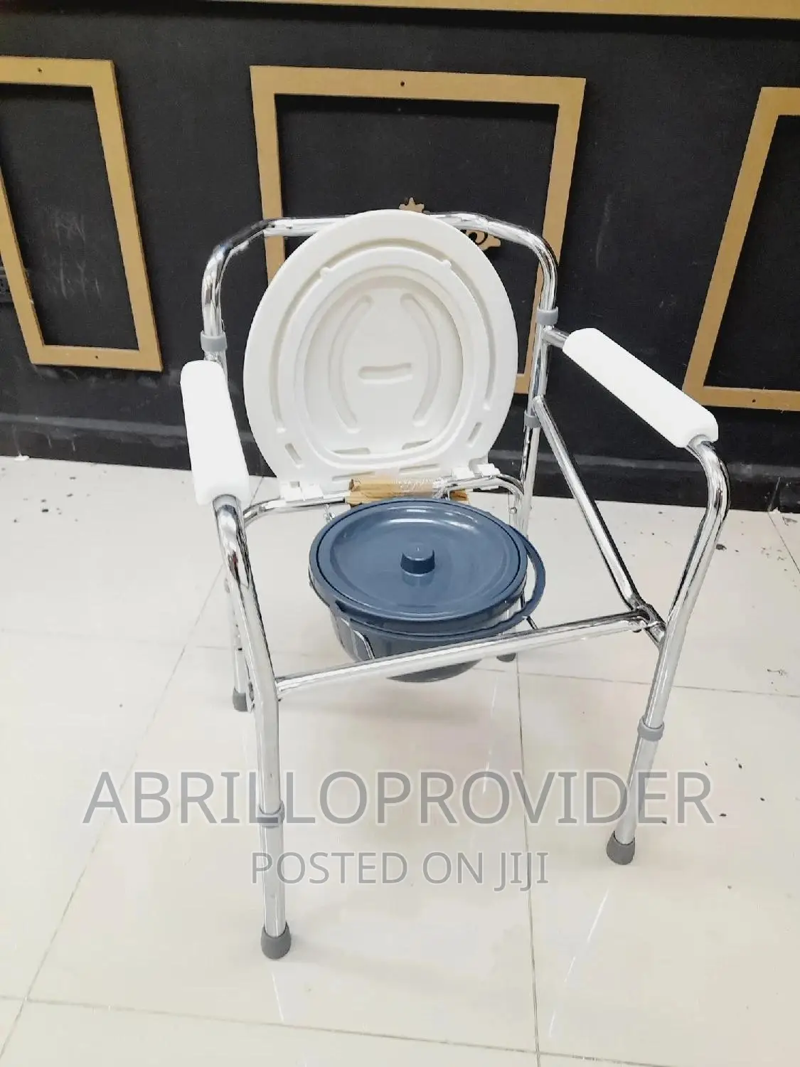 Heavy Duty Bedside Commode Chair,Toilet Seat Frame
