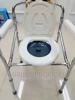 Potty Chair/Over Toilet Aid Commode Chair With Toilet Seat