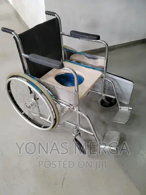 NL809-46 Standard Wheelchair (Steel)/Commode/Commode/Wheel