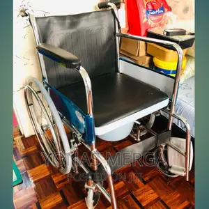 180 Lbs. Folding Manual Wheelchair, 4, Seat Height: 48cm