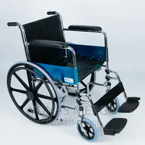 Wheelchair / Kerusi Tolak Chrome Standard Hospital
