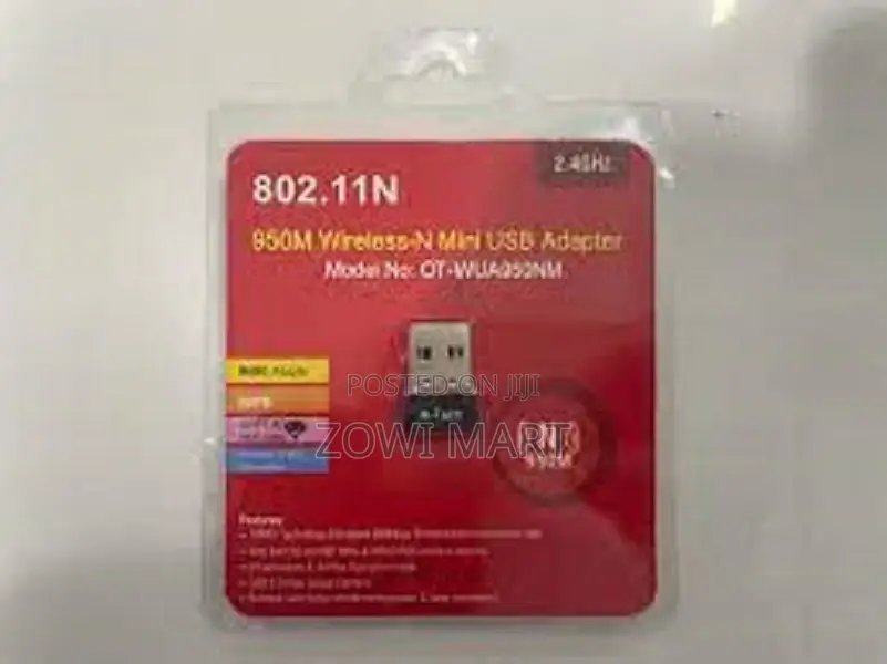 950 MBPS Wireless-N Mini USB Adapter (OT-WUA950NM) | 802.11N