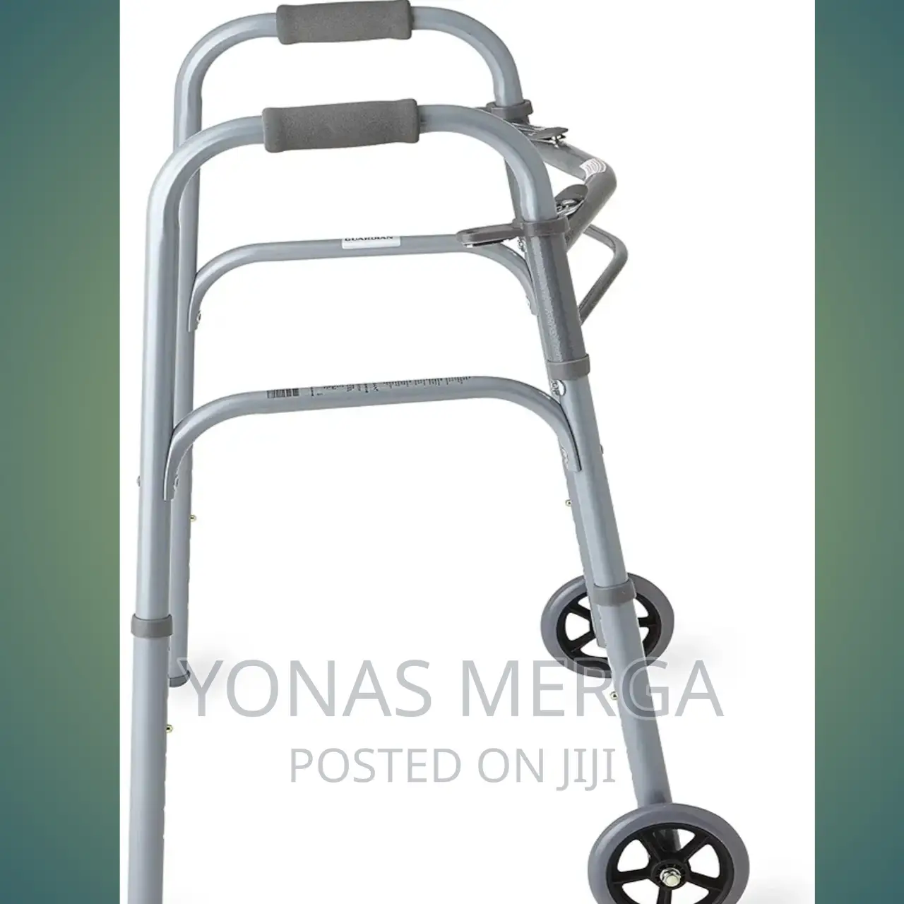 Walker/Wheels Features Wide,Deep,Frame, Height Adjustments