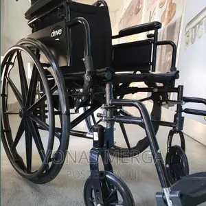 Wheelchair Also Comes With a Dual Axle and Removable