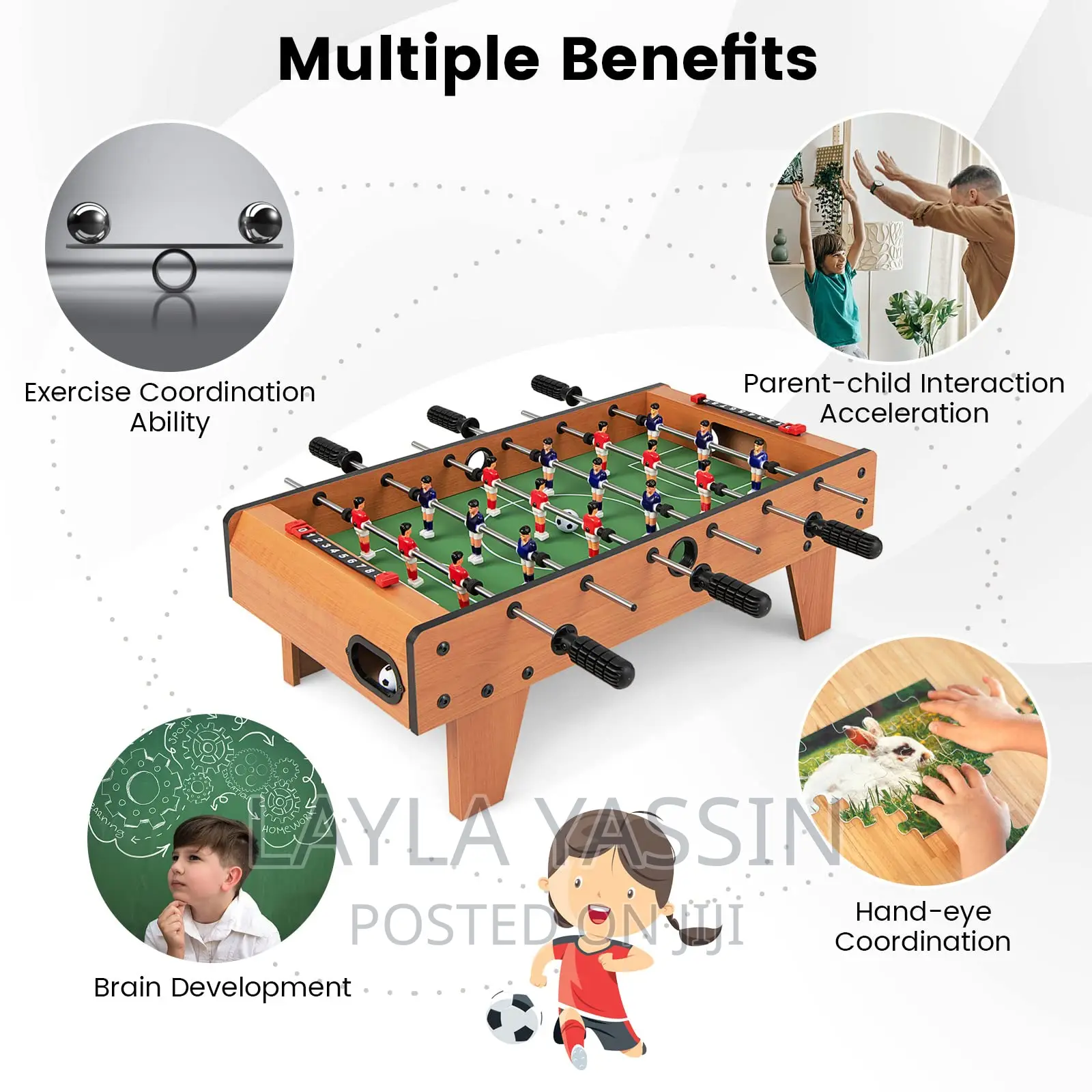 Mini Tabletop Football Soccer Game