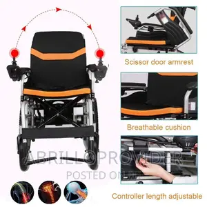 Electric Wheelchair Joystick, 2kg Li-Ion Battery, 100kg