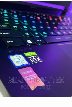 New Laptop MSI GS65 Stealth Thin 8RE 16GB Intel Core I7 SSD 512GB