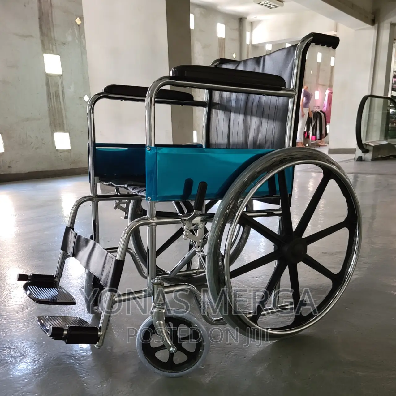 Nucare DP6 Wheelchair_black 3c-Rwc9132 Wheel Chairs