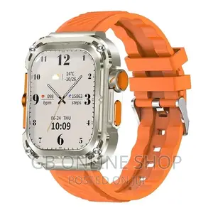Z85 Max Waterproof Smart Watch With 3 Strap