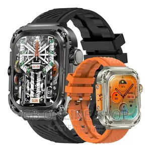 Z85 Max Waterproof Smart Watch With 3 Strap