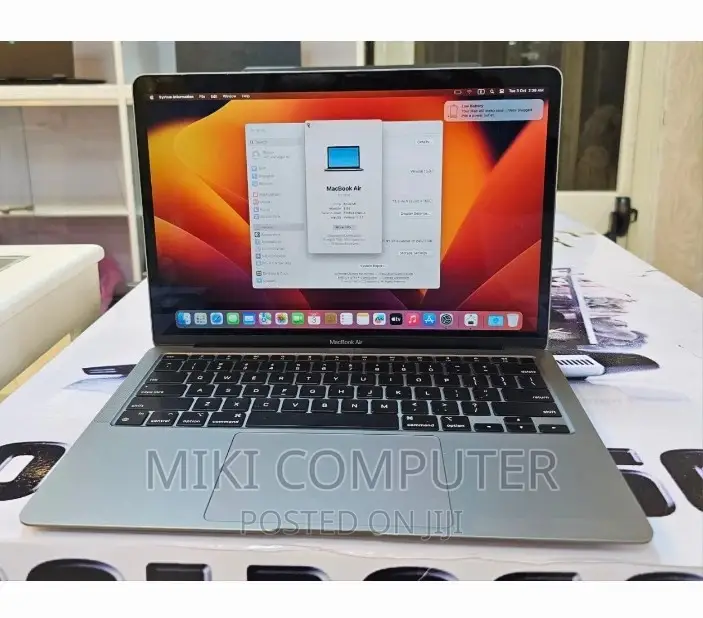 New Laptop Apple MacBook Air 2020 M1 8GB Intel SSD 256GB