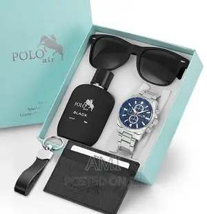 Polo Air Gift Package For Men's, 5 Items Within The BOX!