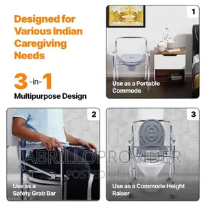 Medical Chair-Commode Chair-Foldable Chair-Toilet Chair