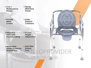 Medical Chair-Commode Chair-Foldable Chair-Toilet Chair
