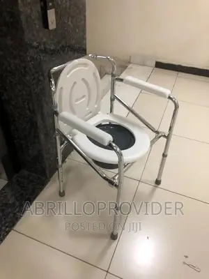 Commode Chair for Toilet Adult:Foldable Chair/Toilet Chair