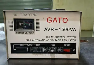 Stabilizer Gato 1500w የኤሌክትሪክ ሀይል መቆጣጠርያ 1500ዋት