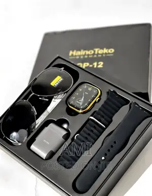 Haino Teko Gp12 Package (Smart Watch + Airbuds + Sunglasses)