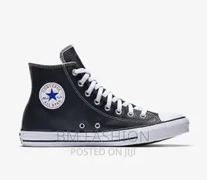 Black Allstar Converse Chuck Taylor Leather Boots