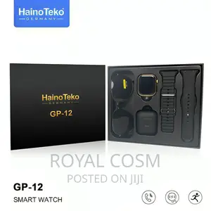 Haino Teko Gp 12 - ( Smart Watch + Airbuds + Sunglasses )