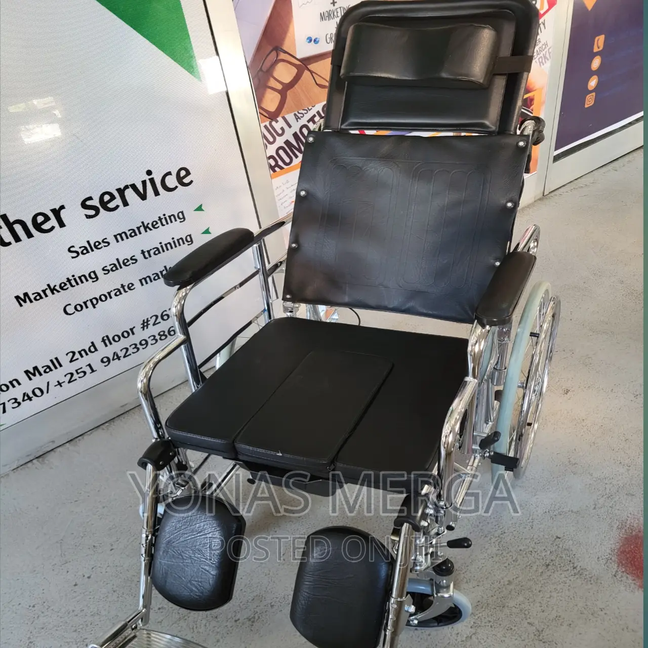 Slightly Used/Beድ ዩዝ/Wheelchair/Multifunctional Wheelchair