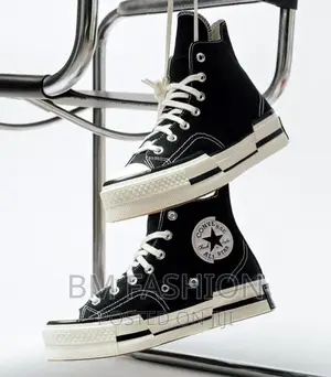 Allstar Converse Double Sole Black Boots