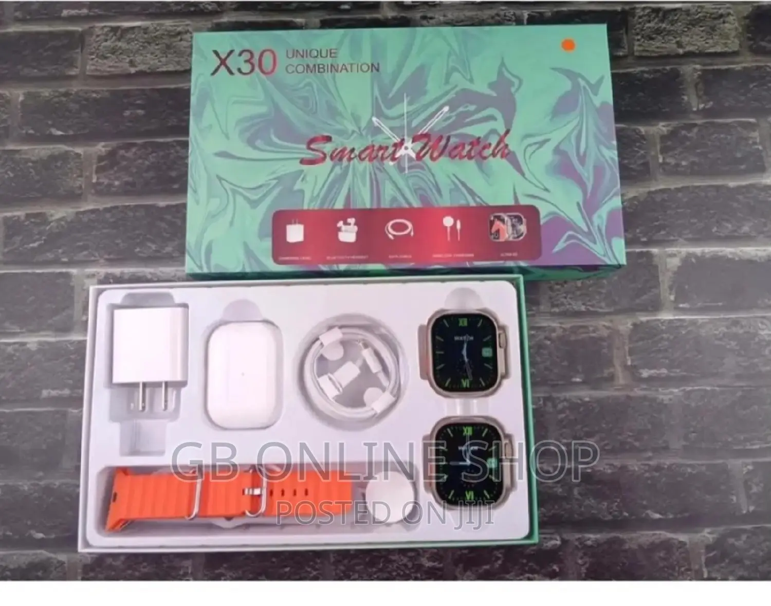 X30 Unique Combination 2 Watch +Earbuds+ 2 Strap