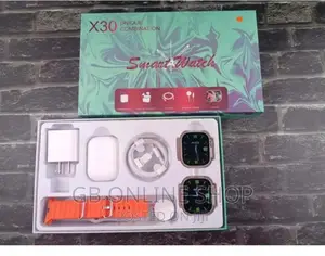 X30 Unique Combination 2 Watch +Earbuds+ 2 Strap