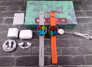 X30 Unique Combination 2 Watch +Earbuds+ 2 Strap