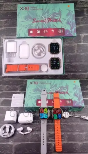 X30 Unique Combination 2 Watch +Earbuds+ 2 Strap