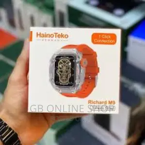 Haino Teko Germany Richard M9 Smart Watch With 3 Straps