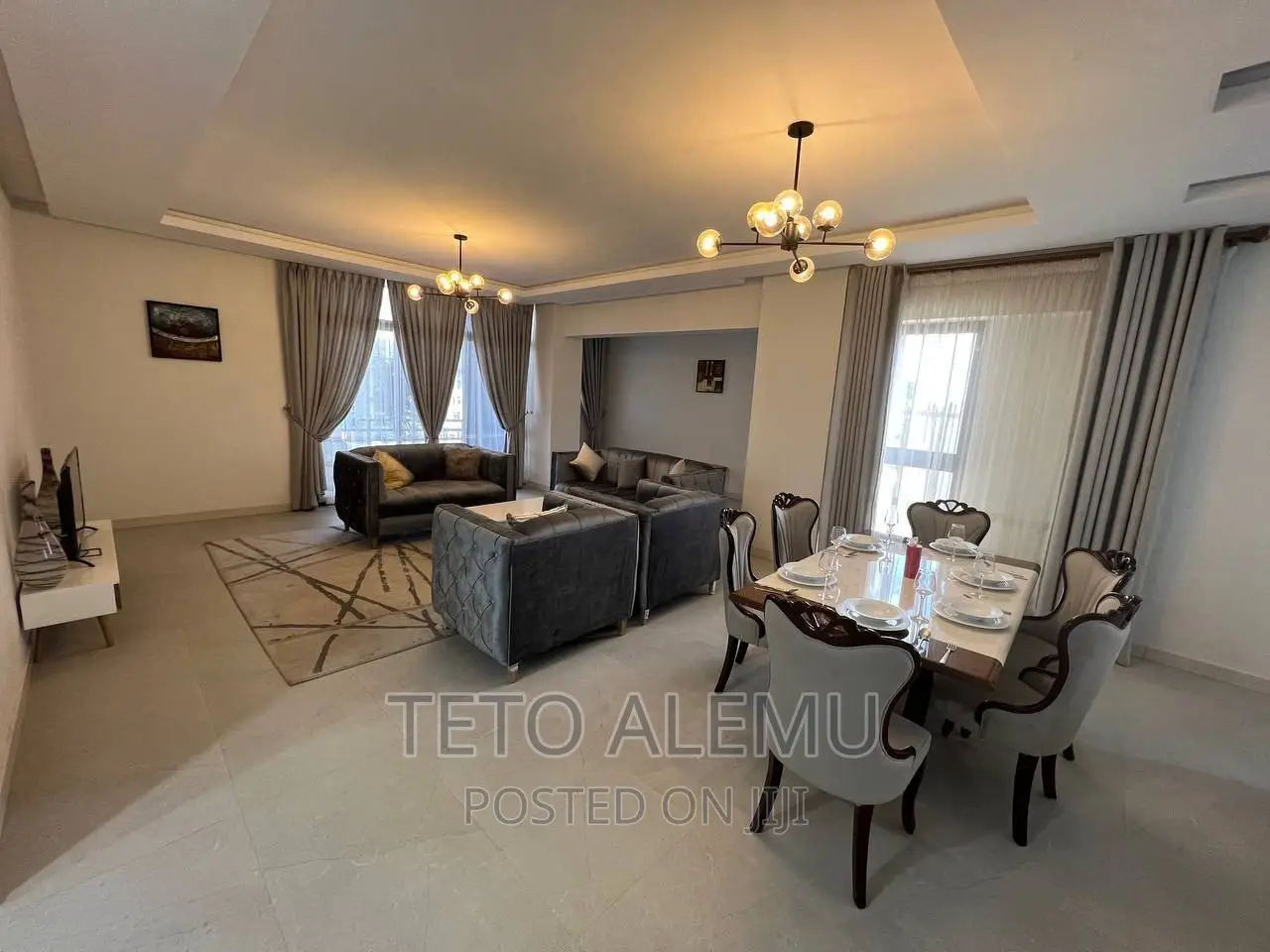 Furnished 5bdrm House in House For Sale, Yeka for sale