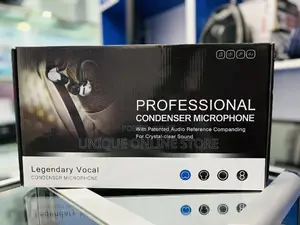 Professional Condenser Microphone With Sound Card
