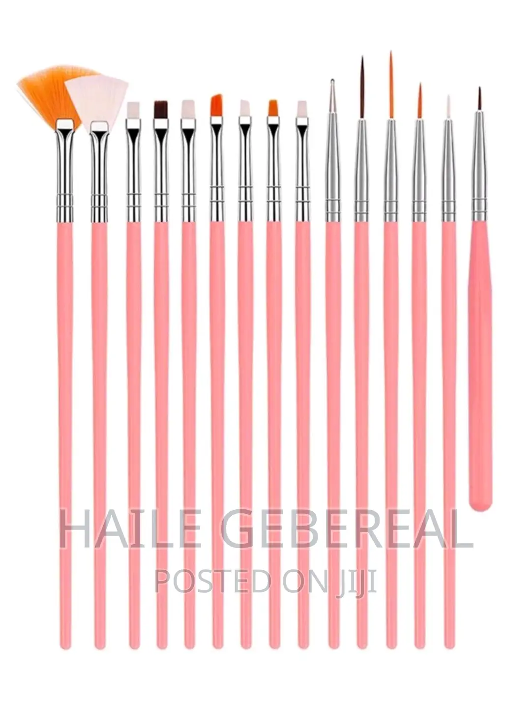 15 Piece Brush Different Shape