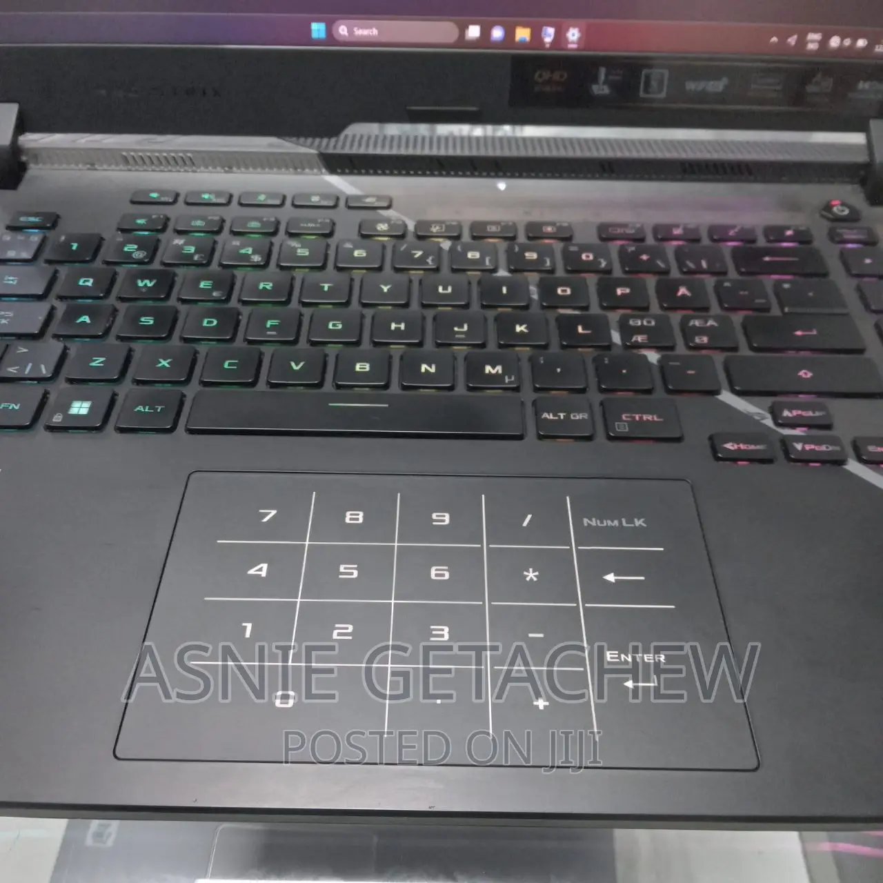 New Laptop Asus ROG Strix G15 16GB Intel Core I9 SSD 1T