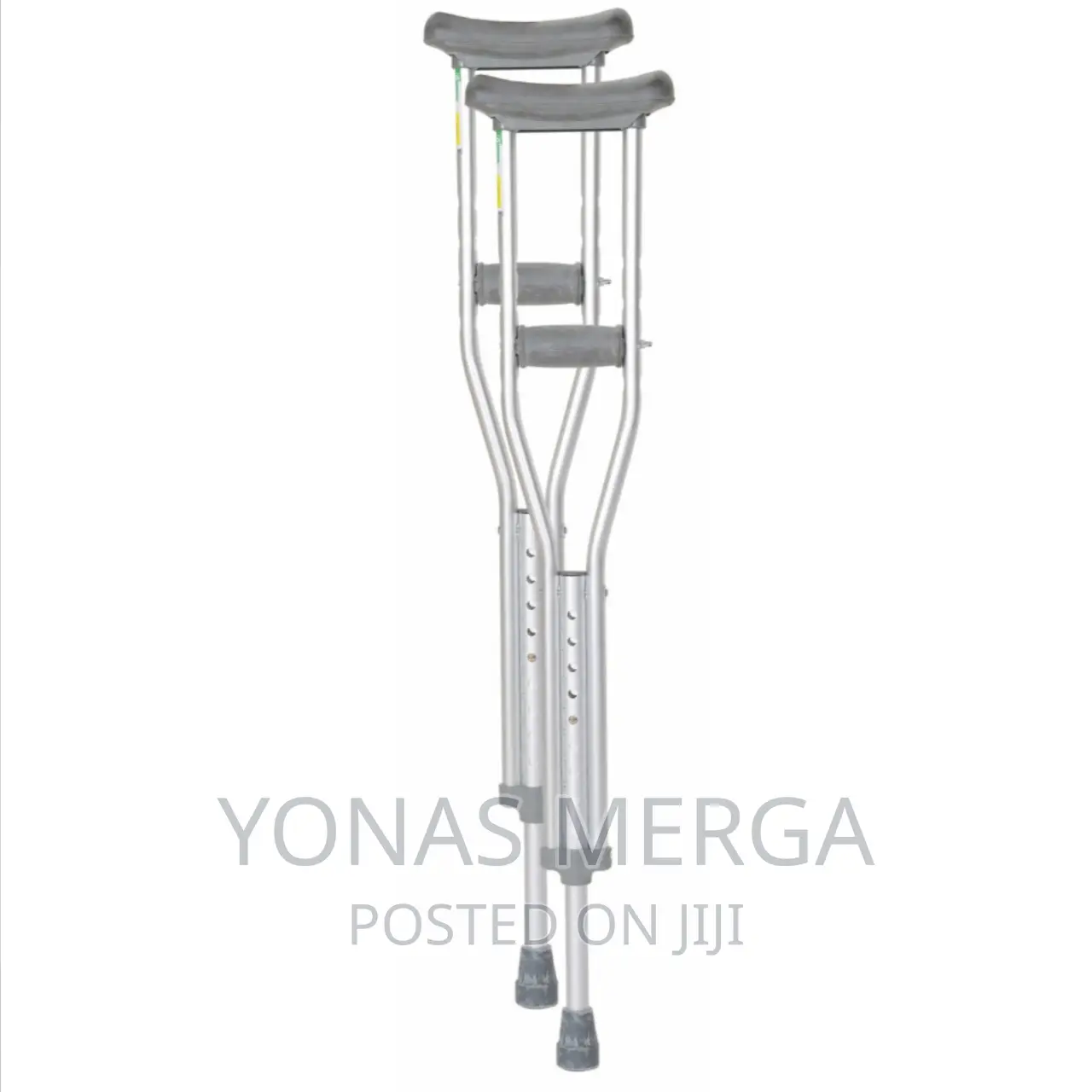 Crutches/Aluminum Adjustable Push Button Advanced