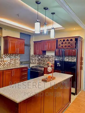 Furnished 6bdrm House in Gerge, Bole for rent