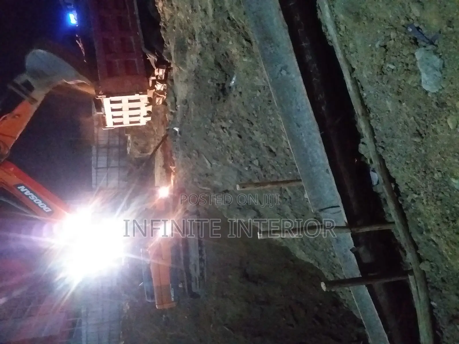 Excavation የቁፋሮ ስራ Foundation Works and Sub Grade Supply