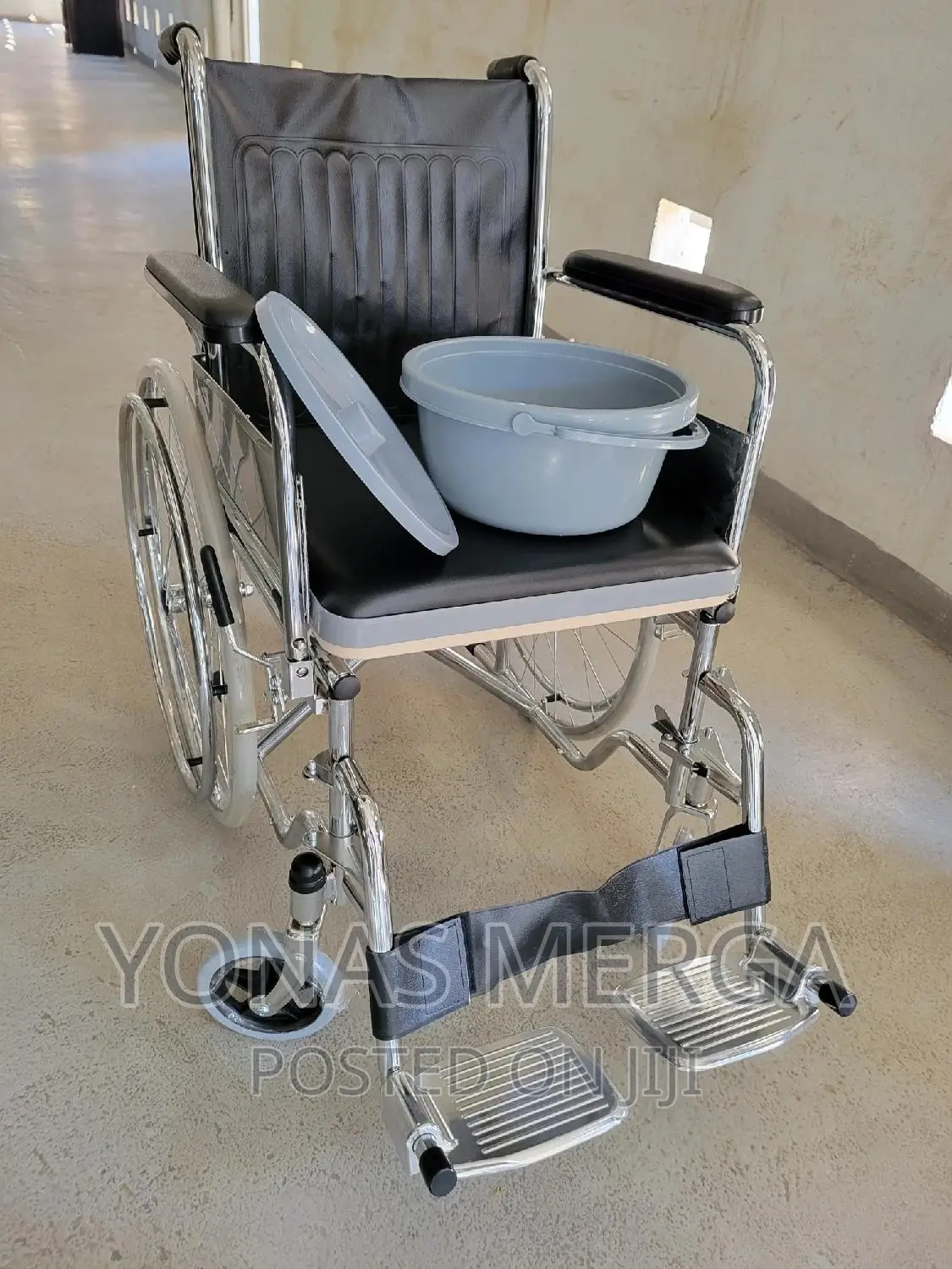 Commode Wheelchair_wheelchair_wheelchair-Hand Flip-Up