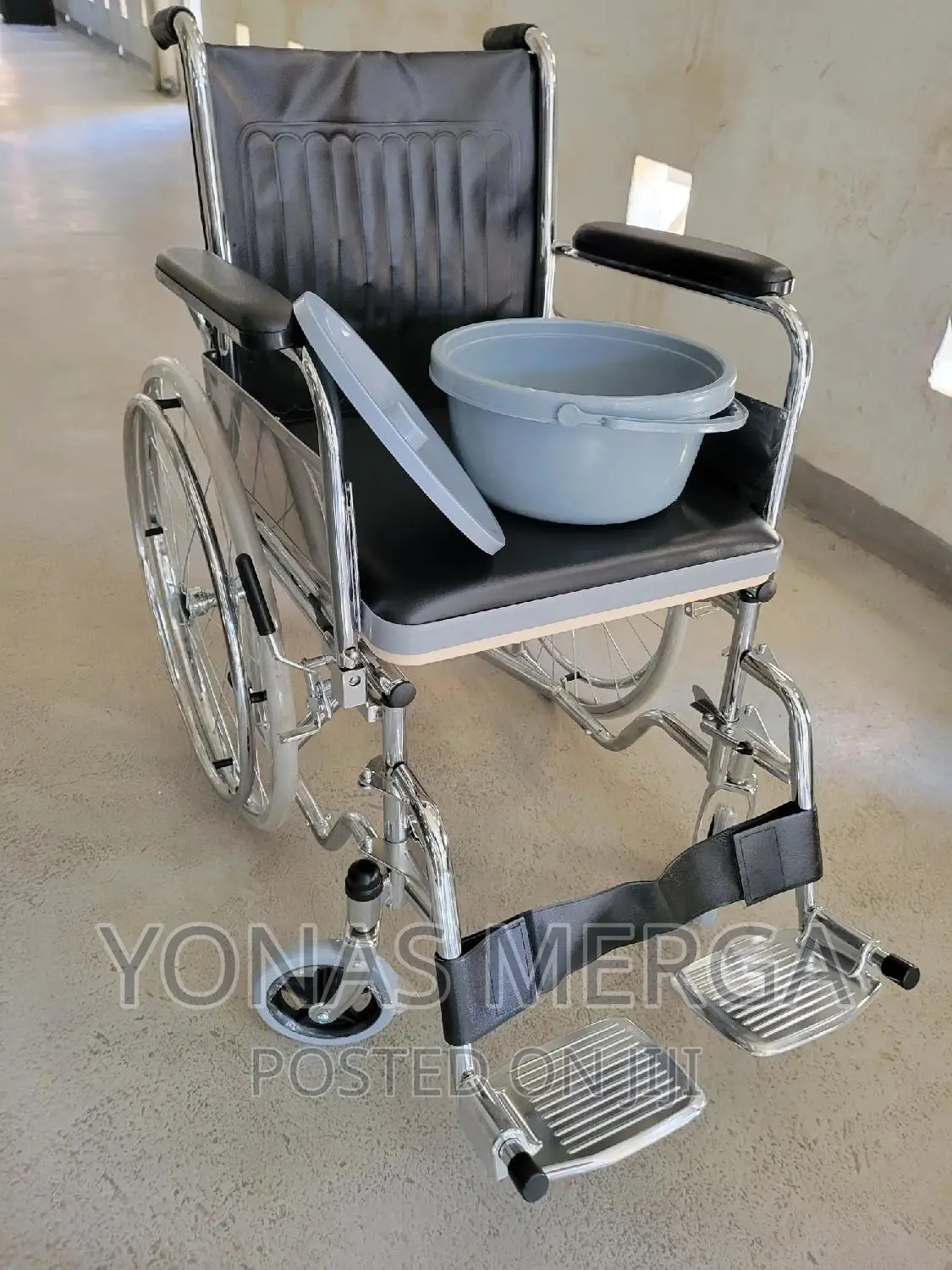 Commode Wheelchair_wheelchair_wheelchair-Hand Flip-Up